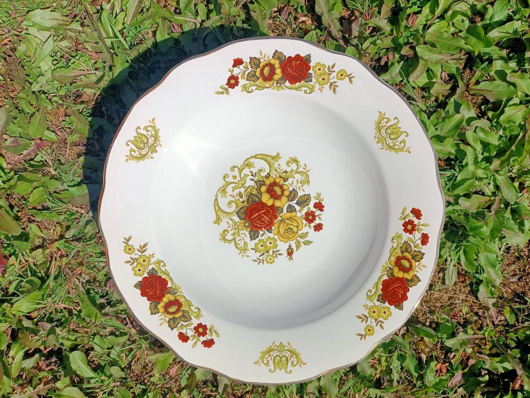 Assiettes creuses x6 Digoin Sarreguemines 💐
