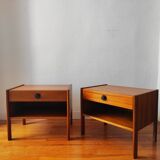 Pair of Scandinavian bedside tables, 1960