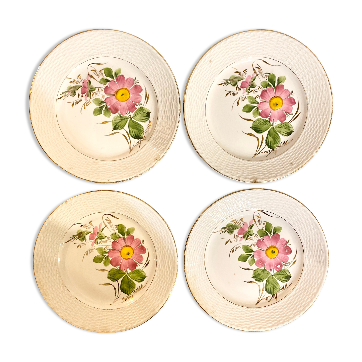 Saint Amand dessert plates