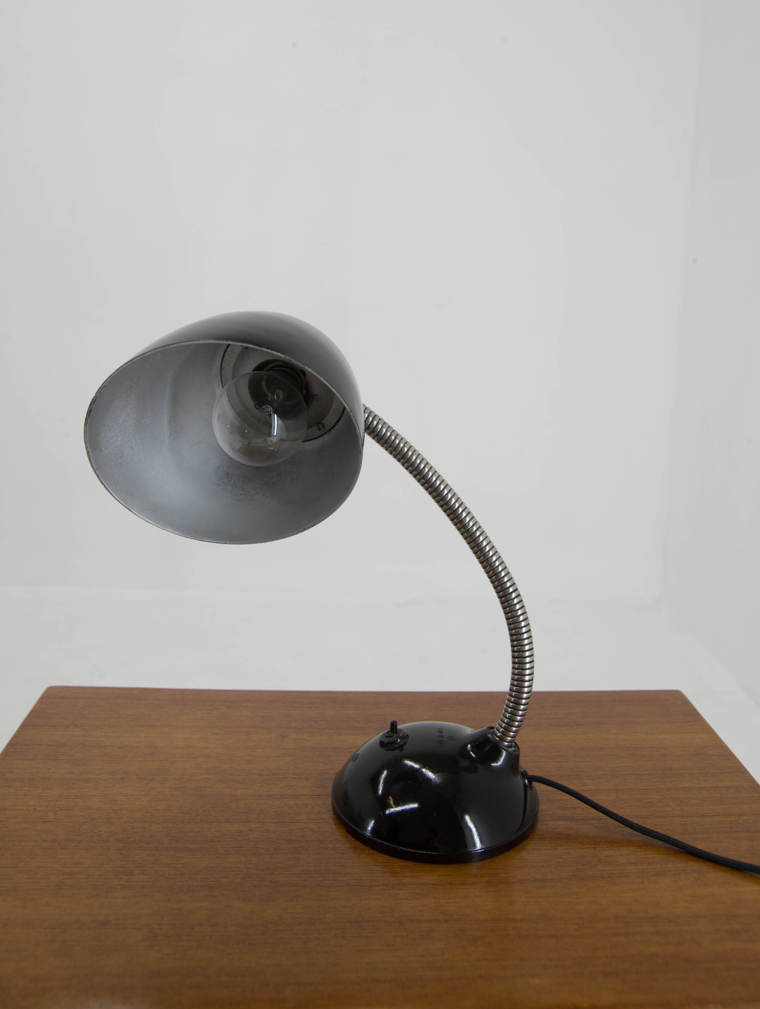 Midcentury Adjustable Bakelite Table Lamp by Eric Kirkman Cole, 1950s