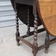 oval folding table