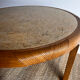 Vivai del Sud rattan dining table — Italy, 1970s