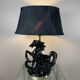 Lampe en céramique cheval, années 70