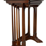 Fine Quartetto Nest Of Mahogany Tables