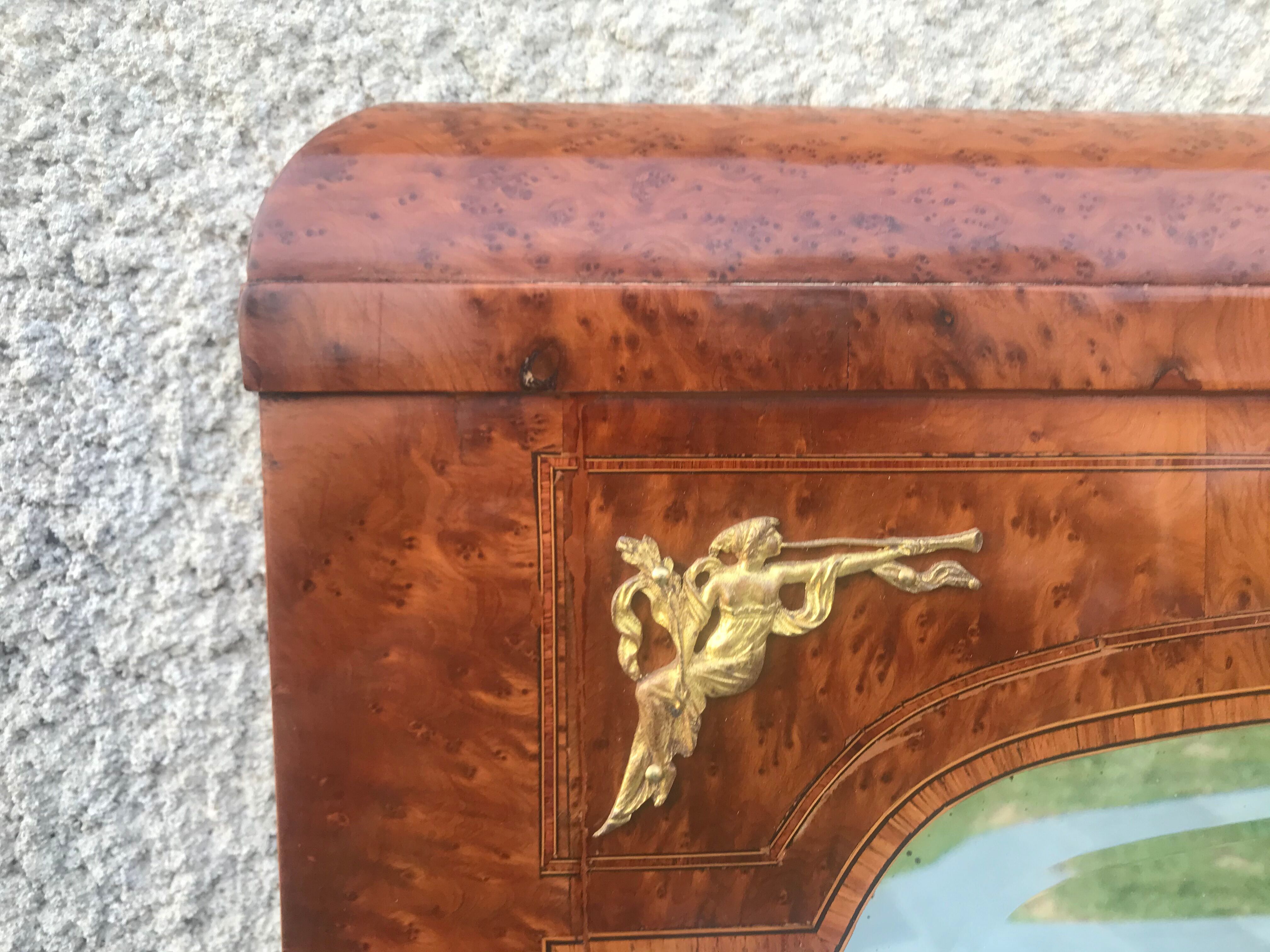 Art Deco period mirror  84x136cm