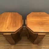 2 Art Deco side tables.