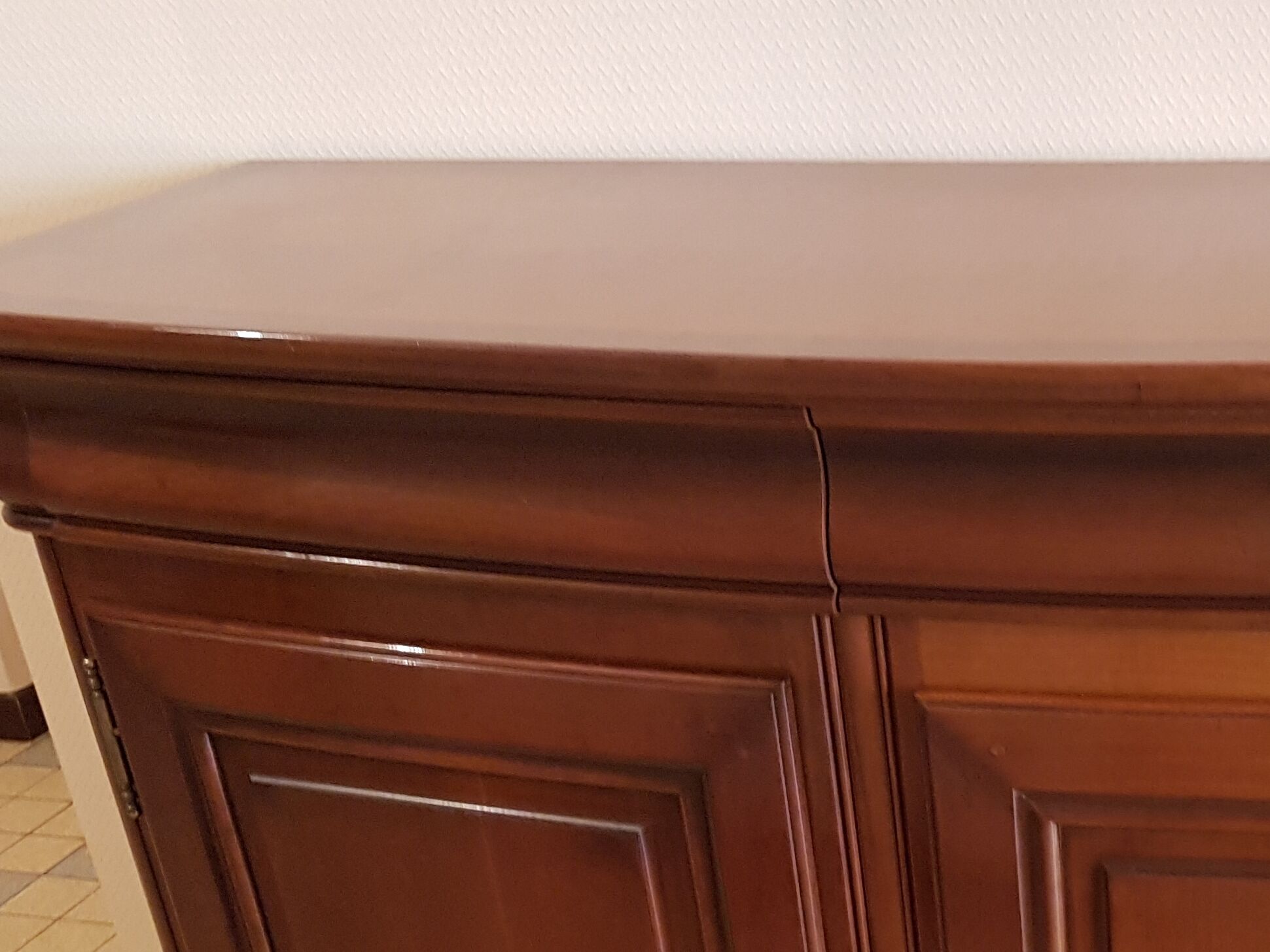 Solid cherry furniture