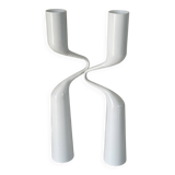 Pair of vintage IKEA Mikaela Dorfel design candlesticks