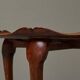 Coffee table F. Parker & Sons in carved solid oak, early 20th century.