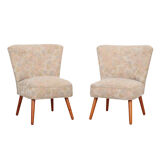 Ensemble de deux fauteuils en hêtre, design danois, années 1970, production: Danemark