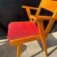 Bridge chairs with compass legs from the 1960s.