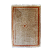 Tapis vintage chinois fait main 64cm x 97cm 1970s