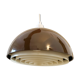 Brown Space Age Ceiling Light by A. Schröder Kemi, Denmark 1970s