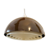 Brown Space Age Ceiling Light by A. Schröder Kemi, Denmark 1970s