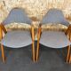 Set of 4 teak chairs by Kai Kristiansen for Sva Møbler Danish Design 60s 70s