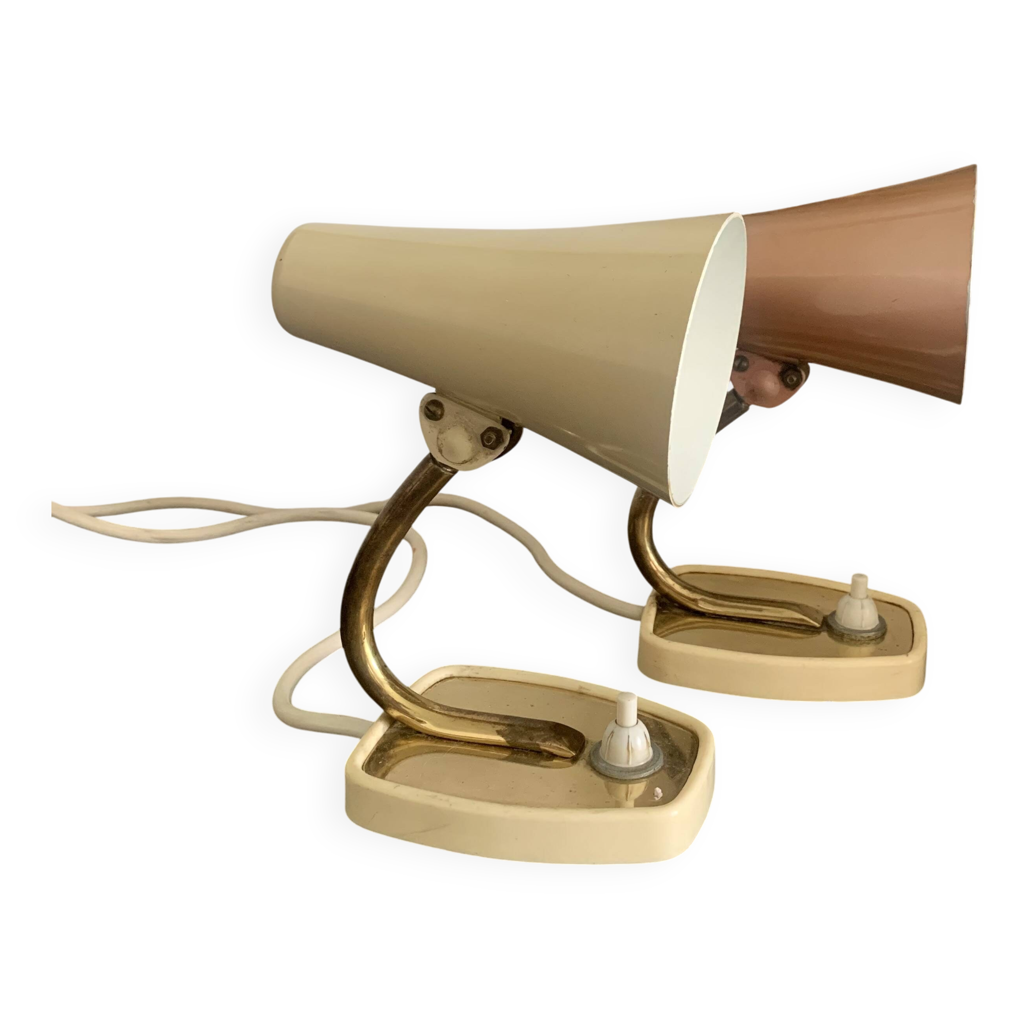 Pair of vintage lamp, 1960s