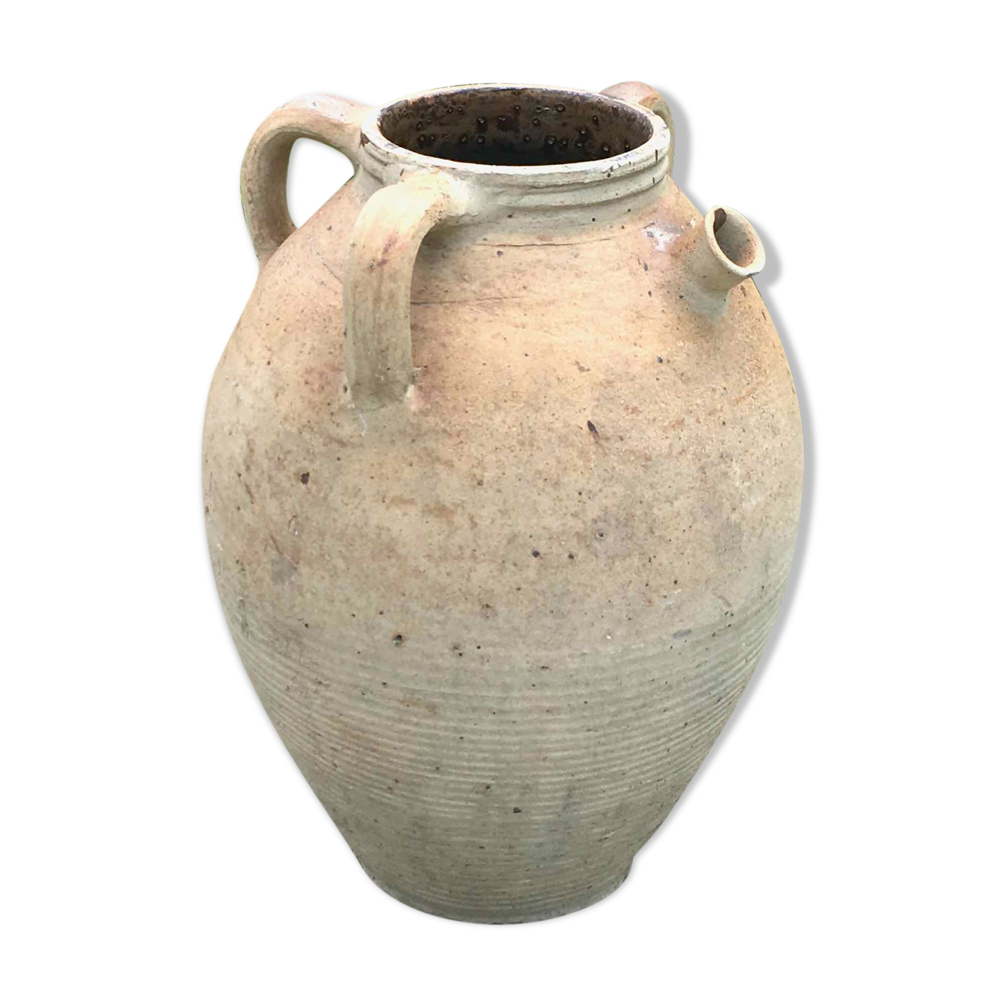 Antique terracotta jar