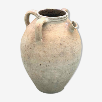 Old terracotta jar