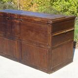 Office furniture, old glove maker's table.