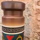 Brown vase West Germany