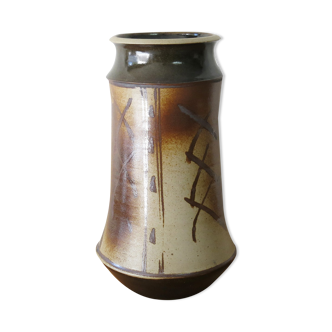 Ethnic vintage sandstone vase