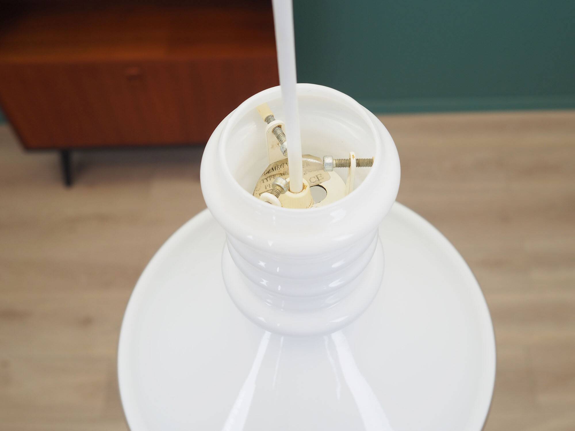 Pendant lamp, Danish design, 1970s, production: Holmegaard