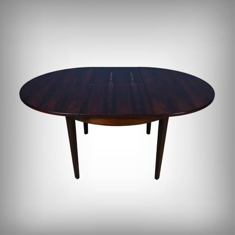 Scandinavian system table in rosewood, 6 to 8 covers – 1960