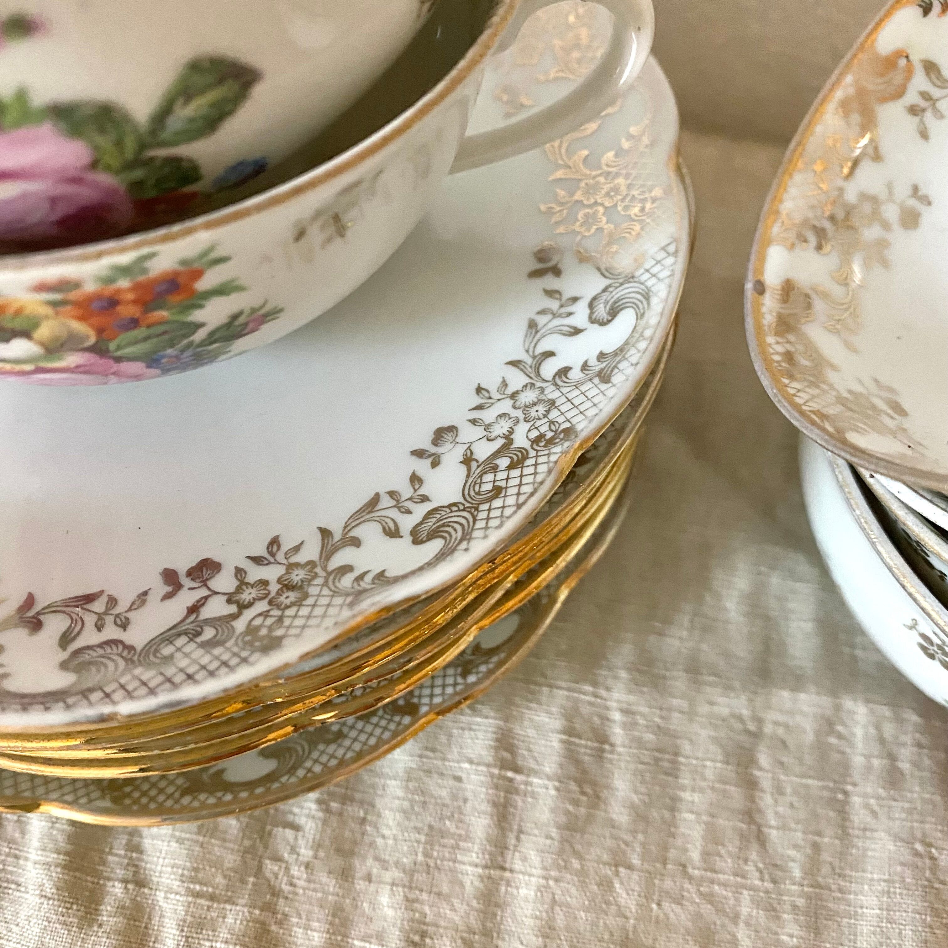 Limoges porcelain cups