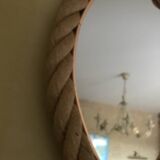 oval rope mirror