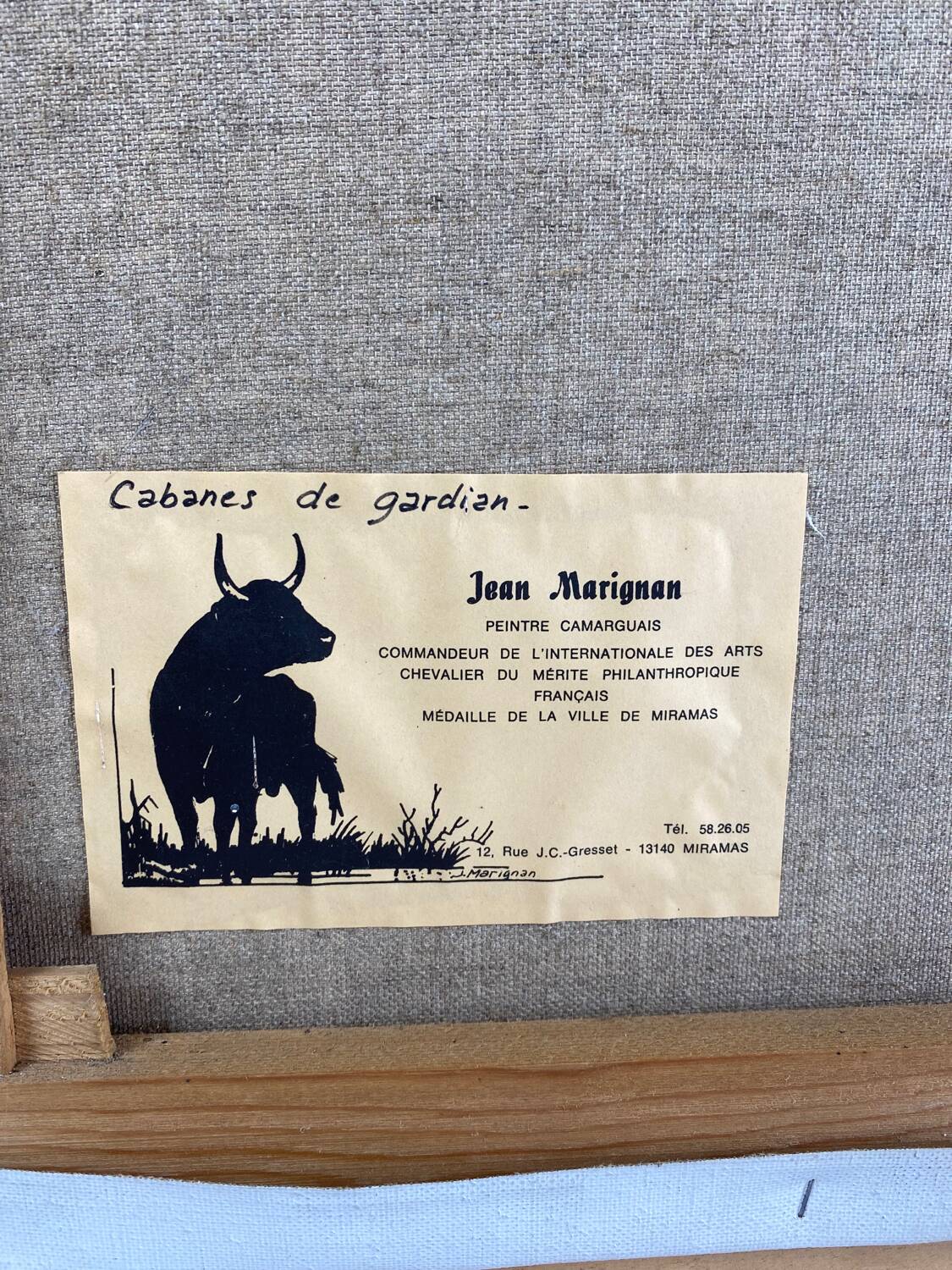 Keeper's huts by Jean Marignan