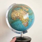 Vintage illuminated globe