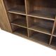 Art Deco XL Wall Cabinet Bookcase 1930s Oak Open Cabinet The Netherlands