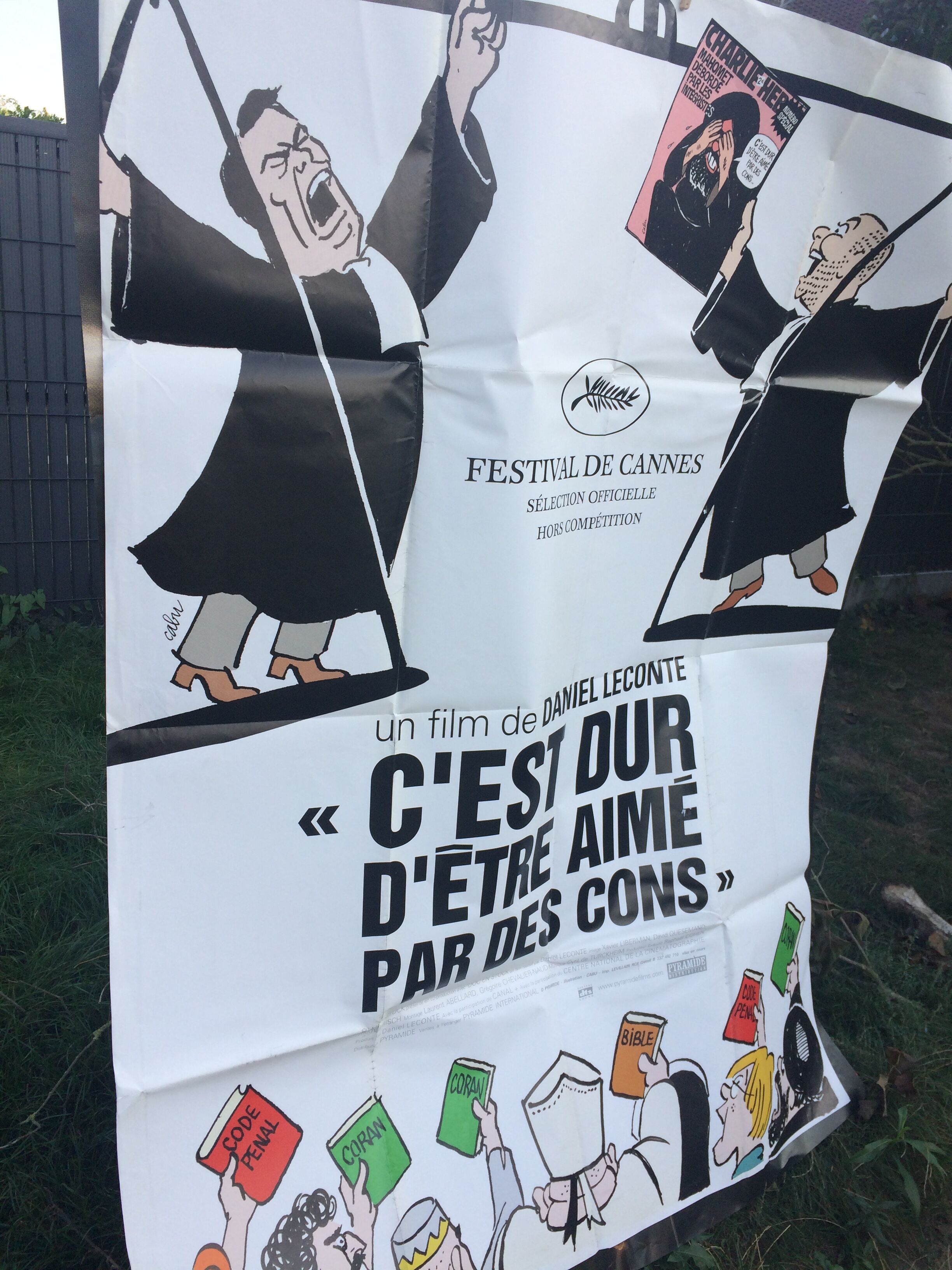 Cinema poster "it's hard to be loved by jerks"