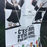 Cinema poster "it's hard to be loved by jerks"