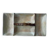 Ceramic presentation dish