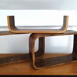 Czech Decorative Shelves attributed to Ludvik Volak , 1960s, Set of 3