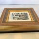 Watercolour painting signed village view