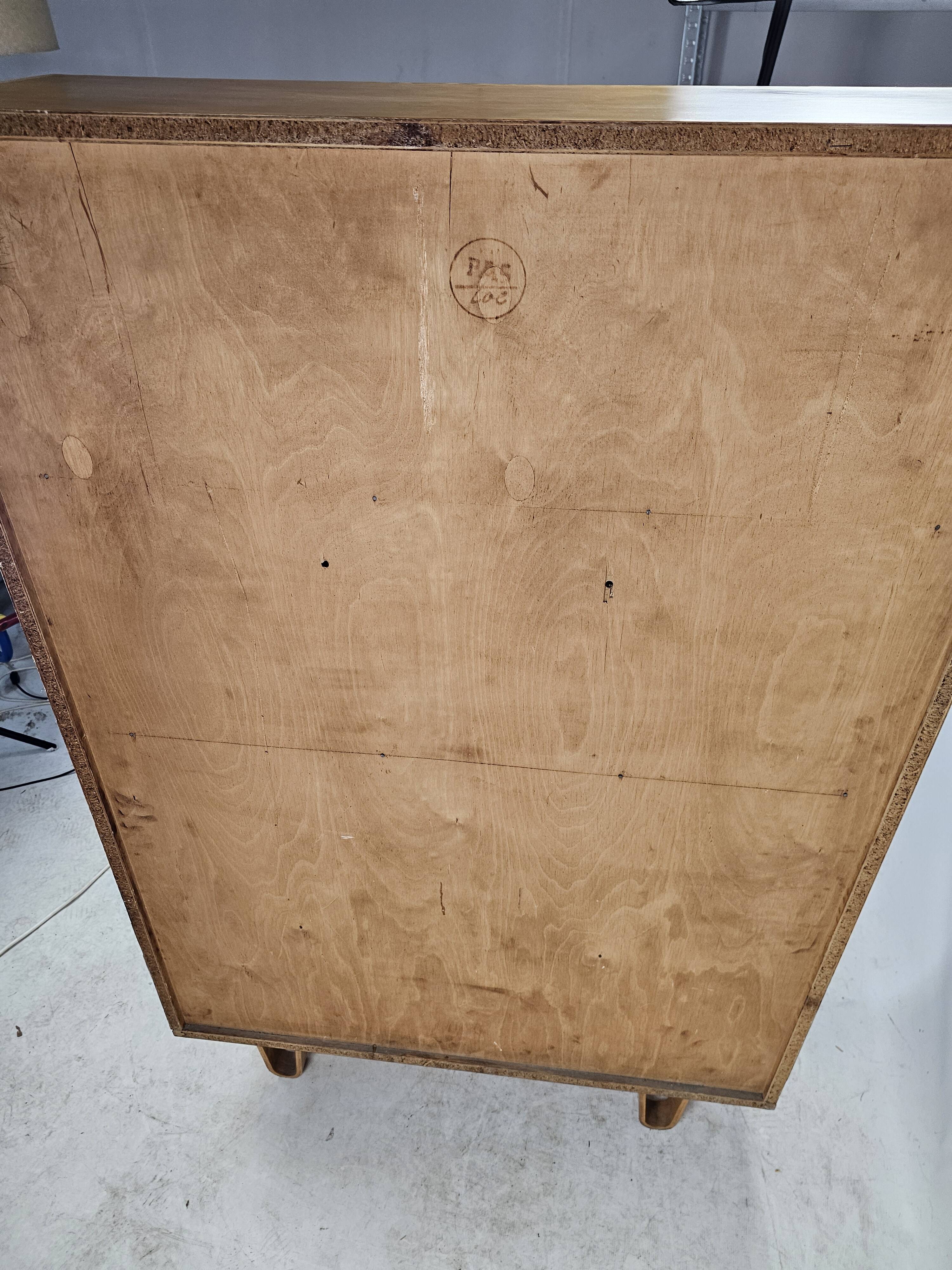 Cabinet model BB04 Cees Braakman Pastoe Birchwood '60