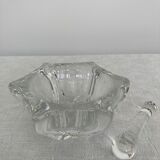 Daum mortar and crystal pestle set