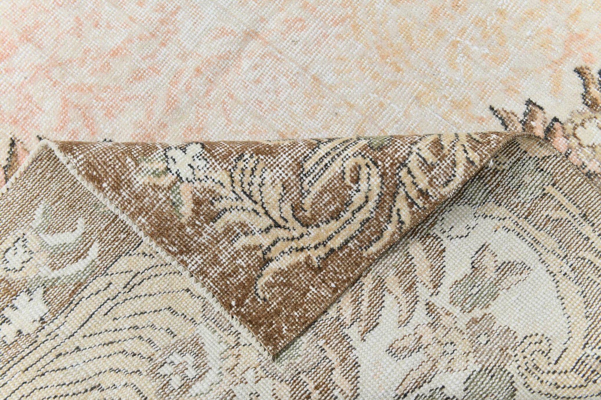 Tapis persan vintage classique 6x10, 179x303 cm