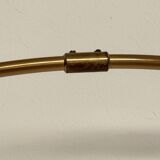 Lampe murale vintage à arc Florian Schulz XL BOCA en laiton, années 1970