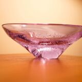 Bohemian Alessandrite Glass Bowl Vase