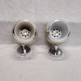 Pair of eyeball wall light  1950