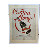 G.H. Mumm advertising poster