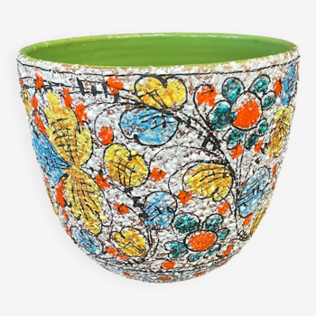 Vintage Italian ceramic planter 1950