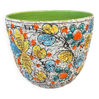 Vintage Italian ceramic planter 1950