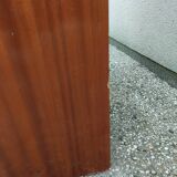 Vintage Scandinavian school teak bookcase