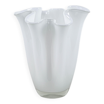Glass vase, Danish design, 1970s, made in Denmark
