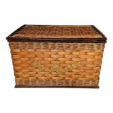 Rattan and wicker trunk