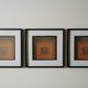 Triptych Vintage Optical Art - Victor Vasarely - 3 Frames 40